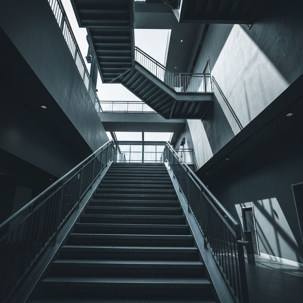 ESCALIER MÉTALLIQUE